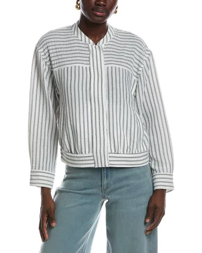 VINCE CAMUTO VINCE CAMUTO SNAP FRONT BOMBER JACKET