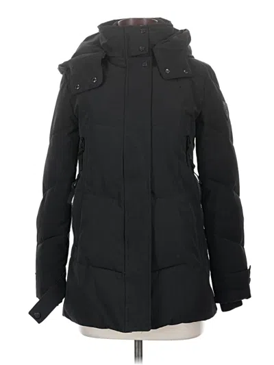 Pre-owned Vince Camuto Snow Jacket In Black
