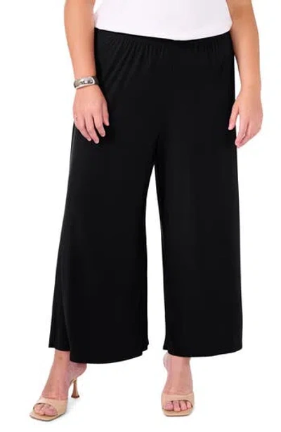 Vince Camuto Solid Drawstring Pants In Rich Black