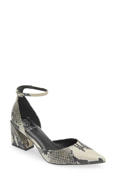 Vince Camuto Women's Soren Pointed Toe Pumps In Vintage Ivory Roccia Snake
