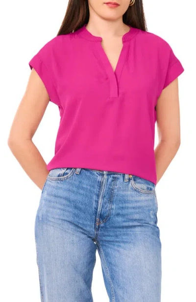 Vince Camuto Split Neck Top