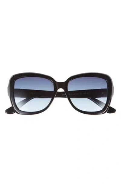 Vince Camuto Square Frame Sunglasses In Black