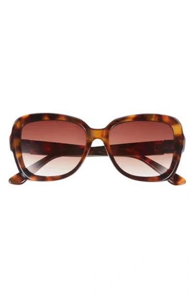 Vince Camuto Square Frame Sunglasses In Tortoise