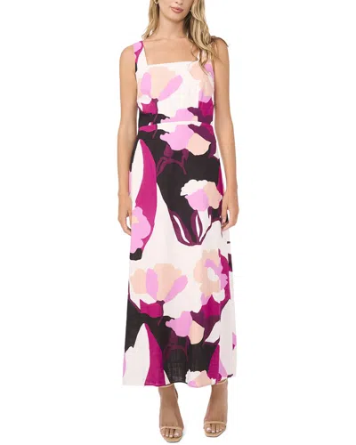 Vince Camuto Square Neck Dress In Purple