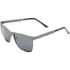 Vince Camuto Square Sunglasses In Gunmetal