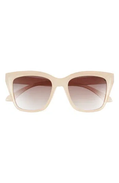 Vince Camuto Square Sunglasses In White