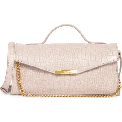 Vince Camuto Stehf Top Handle Leather Bag In Pink