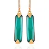 Vince Camuto Stone Drop Earrings In Goldtone