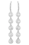 Vince Camuto Stone Linear Earrings In Metallic
