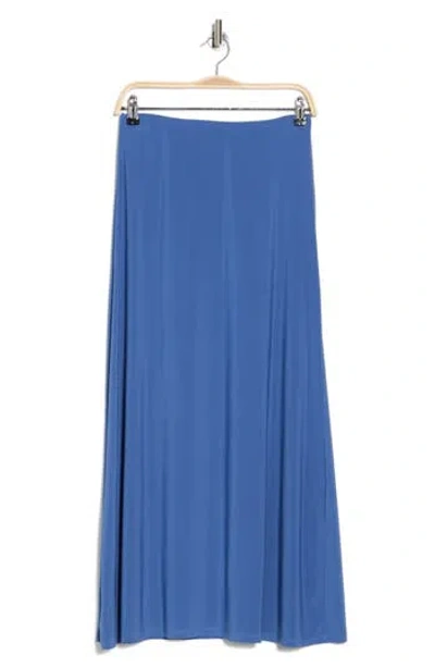 Vince Camuto Stretch Knit Maxi Skirt In Blue