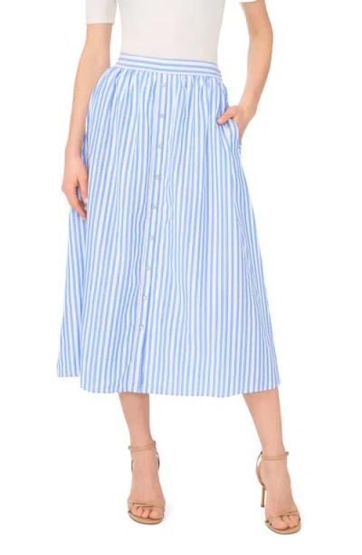 Vince Camuto Placket Maxi Skirt In Multi