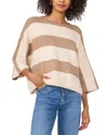 Vince Camuto Wide Stripe Sweater In Malted
