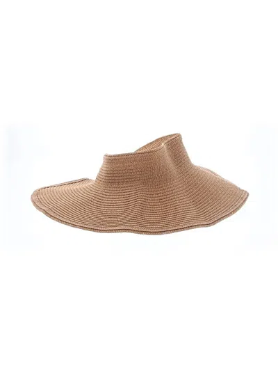 Pre-owned Vince Camuto Sun Hat In Tan