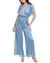 Vince Camuto Surplice Jumpsuit In Blue