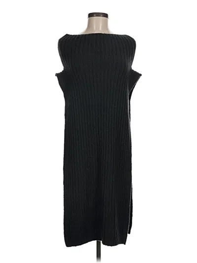 Pre-owned Vince Camuto Sweater Vest In Black