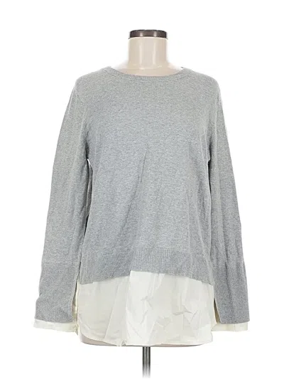 Pre-owned Vince Camuto Sweatshirt In Gray
