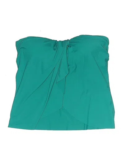 Pre-owned Vince Camuto Swimsuit Top Green Swimwear