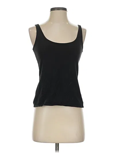 Pre-owned Vince Camuto Tank Top Black Strapless Neckline Tops