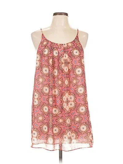 Pre-owned Vince Camuto Tank Top Red Halter Neckline Tops