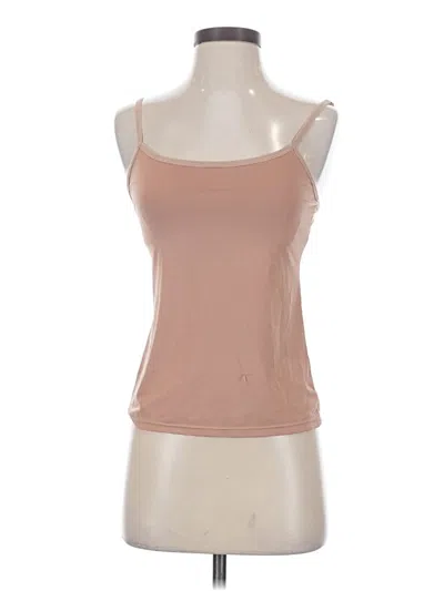 Pre-owned Vince Camuto Tank Top Tan Strapless Neckline Tops