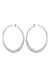Vince Camuto Tapered Hoop Earrings