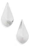 Vince Camuto Teardrop Stud Earrings In Silver