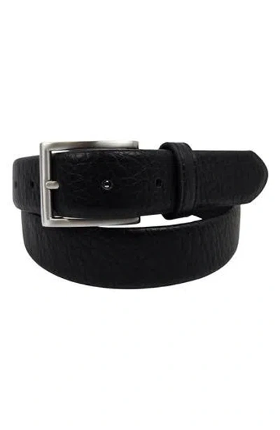 Vince Camuto Textured Belt In Black
