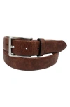 Vince Camuto Textured Belt In Brown