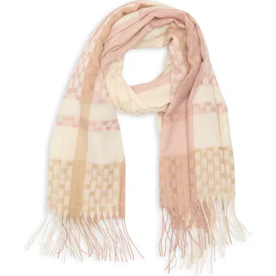Vince Camuto Textured Colorblock Scarf
