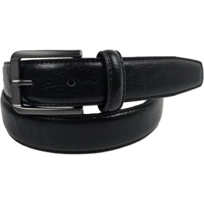 Vince Camuto Textured Leather Belt In Transparent