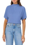 Vince Camuto Textured Mock Neck Top