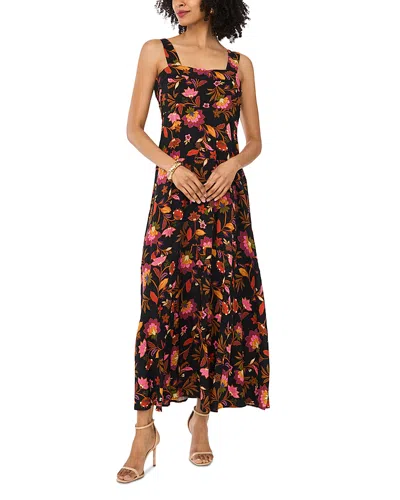 Vince Camuto Thick Strap Maxi Dress In Brown