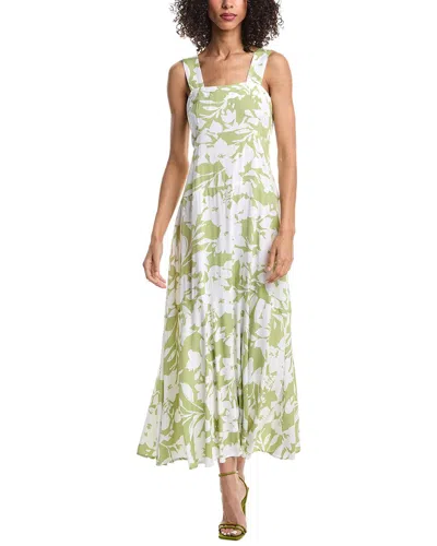 Vince Camuto Thick Strap Maxi Dress In Green