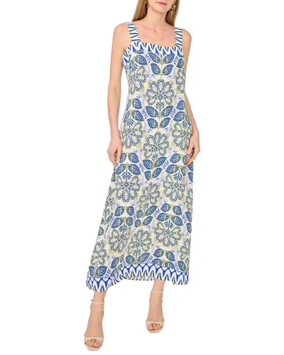 Vince Camuto Thick Strap Maxi Dress In Blue