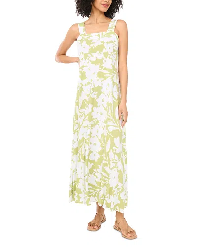 Vince Camuto Thick Strap Maxi Dress In White