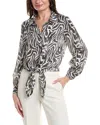 VINCE CAMUTO VINCE CAMUTO TIE-FRONT BLOUSE