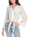 VINCE CAMUTO VINCE CAMUTO TIE FRONT BLOUSE