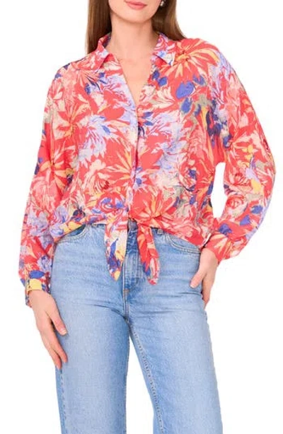 Vince Camuto Tie Front Button-up Shirt