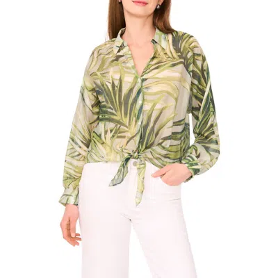 Vince Camuto Tie Front Button-up Shirt