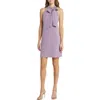 Vince Camuto Halter Tie Neck A-line Dress