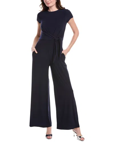 Vince Camuto Tie Side Jumpsuit In Blue