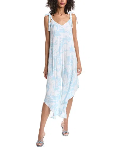 Vince Camuto Tie Strap Wide Leg Jumpsuit In White