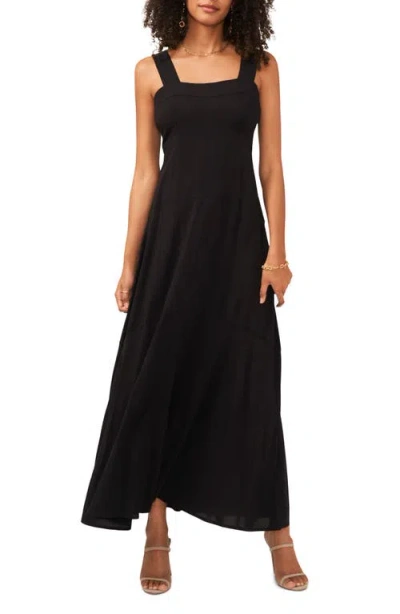 Vince Camuto Tiered Dress In Rich Black