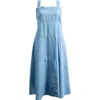 Vince Camuto Plus Size Square-neck Tiered Maxi Dress
