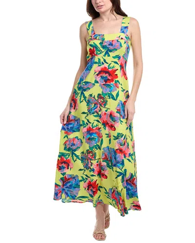 Vince Camuto Tiered Maxi Dress In Green