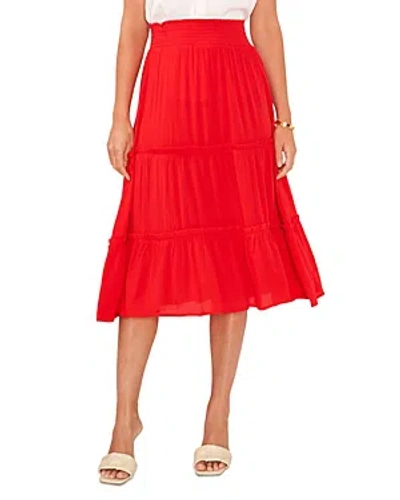VINCE CAMUTO TIERED PULL ON SKIRT
