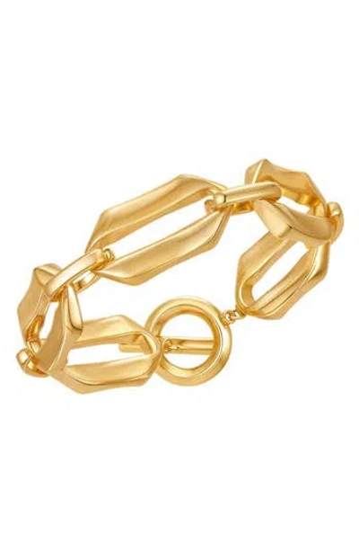 Vince Camuto Toggle Chain Bracelet In Gold