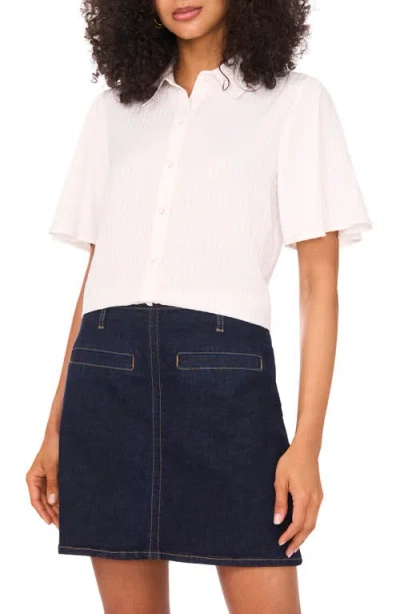 VINCE CAMUTO VINCE CAMUTO TONAL STRIPE BUTTON-UP SHIRT