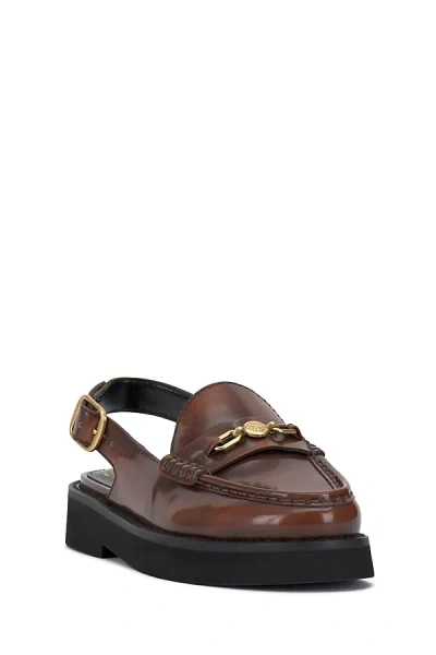 Vince Camuto Torrie Flats In Whiskey Box Patent