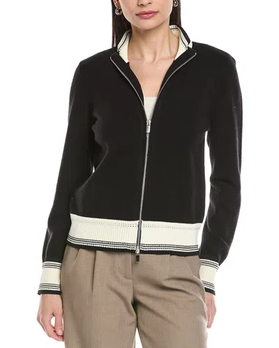 Vince Camuto Track Jacket In Black